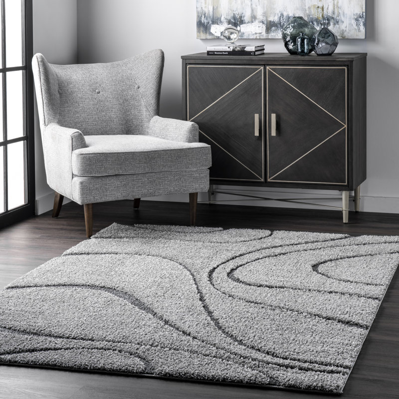 Abstract Area Rug, Rectangle 122 x 183cm