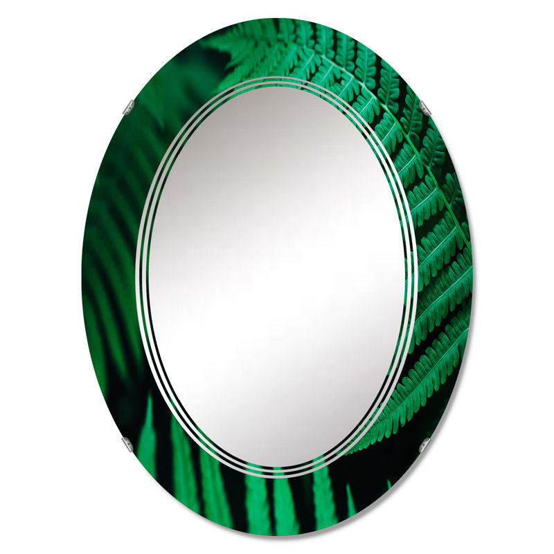 Miroir de salle de bain ovale mural, 36 po x 24 po