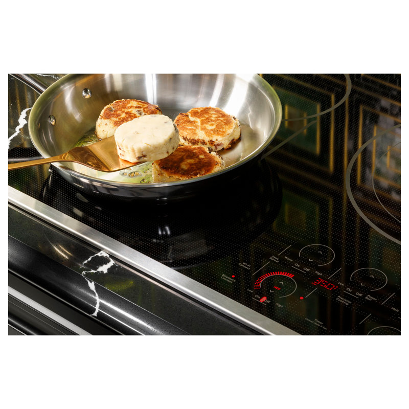 36.13" Electric Cooktop with 5 Elements, Stainless Steel