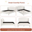 Lit plateforme tapissier Romano Boucle-1072328523