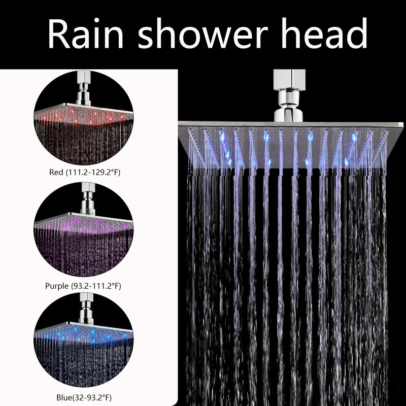 Shower Head 1.8 GPM, Chrome chrome