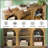 Rustic Side Table,Practical Entryway Table,Console Table-1823845684