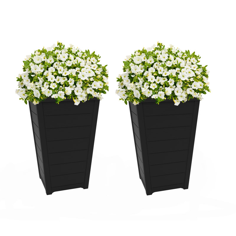10 gallon plant pot dimensions Viagrow 10 Gal. Round Plastic Nursery Pots (20-Pack) main image 0