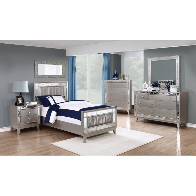 Ensemble de chambre configurable avec lit standard 7 pièces Blom