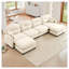 Canapé modulaire modulaire en forme de U avec repose-pieds, canapé moelleux en chenille-1844715081-1844715080