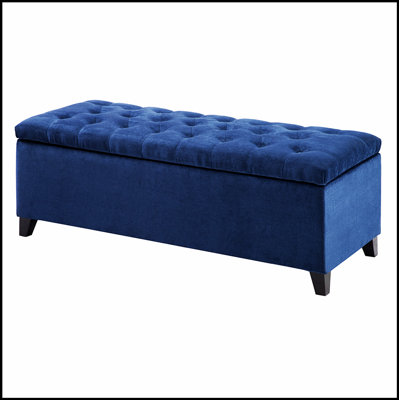Tufted Top Soft Close Storage Bench Simple design, comfortable and durable, multi-functional bench