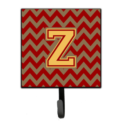 Organisateur de clés à motif de chevrons à motif de lettre avec c