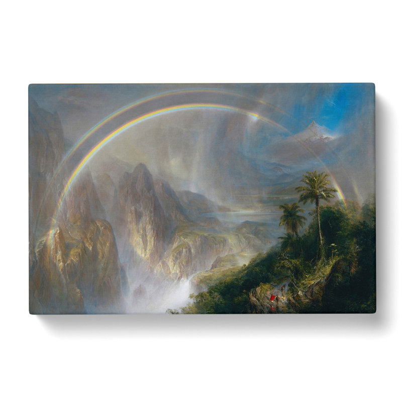 Rainy Season In The Tropics by Frederic Edwin Church - Wrapped Canvas Painting, 50cm H x 76cm W x 3cm D