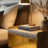 Nolan Nightstand With LED Cubby, Drawer And Marble Top, Brown Wood