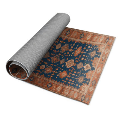 Tapis turc intérieur et extérieur brun