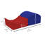 Jeu d'escalade SoftScape Curvy In and Out, 2 pièces - assorti-121256142