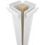 Ensemble de colonnes à panneau encastré en PVC Craftsman Classic Square-36091278