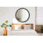 Huldar Glass Flat Wall Mirror-904602842