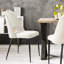 Chaise d'appoint rembourrée en velours Fatou-536521732