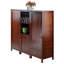 Table de buffet en bois 3 tiroirs 52 po large Glasco
