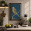 Songbird on Branch Japandi - Wrapped Canvas-1485356147-1485356152