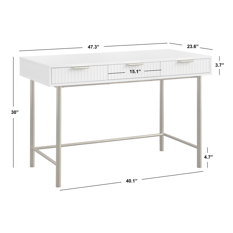 Engelman Desk, White