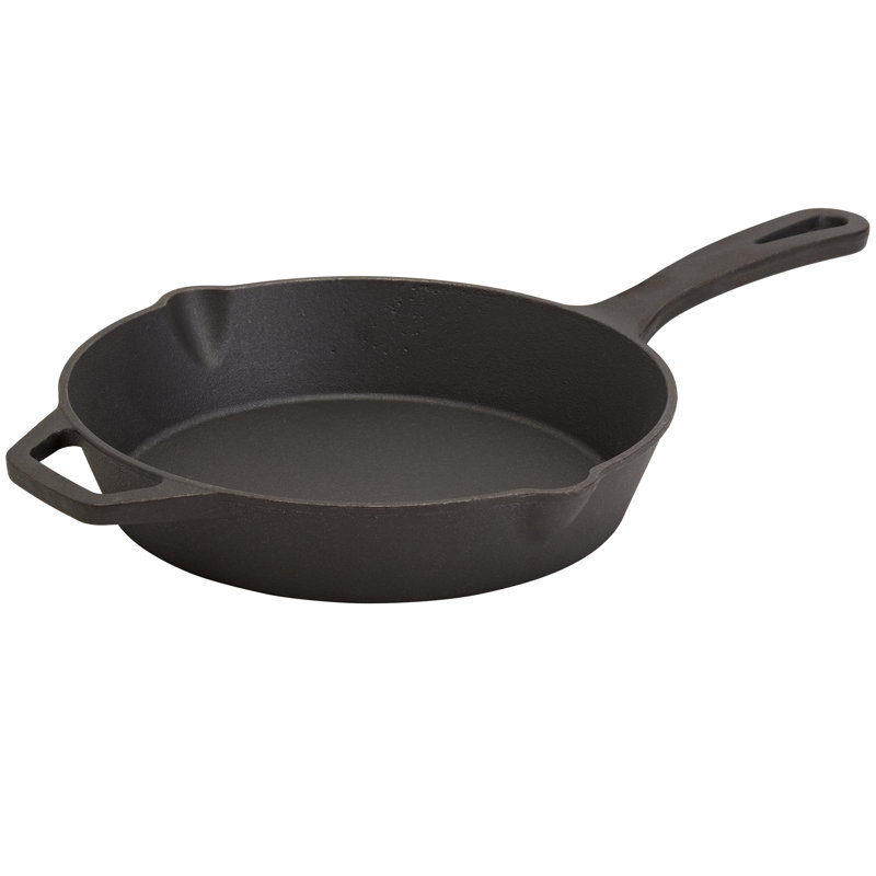 Smith and Clark Cast Iron Skillet, 10"