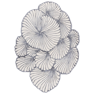 Fifth Avenue Hand Tufted Viscose,Wool, Cotton Floral Indoor Rug