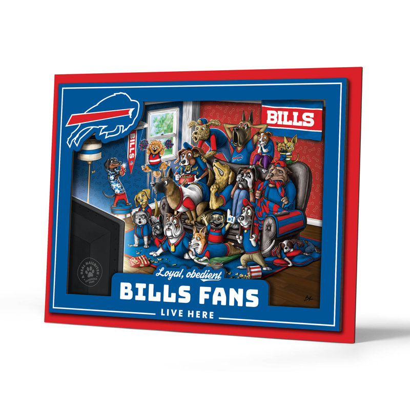  NFL Buffalo Bills Purebred Fans, art mural, Buffalo Bills