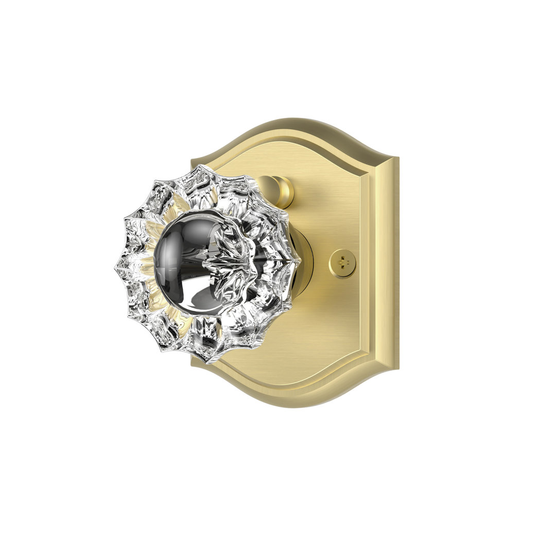 Coolnews Retro Elegant Series Crystal Privacy Door Knobs coolnews 