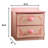 Seward 2 - Drawer Nightstand in Light Pink