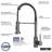 Karran Loxton Pull Down Touchless Kitchen Faucet-101126190
