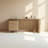 Mandarin joinery structure white waxwood desk