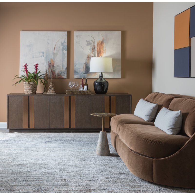 Andare Media Console, 30"H x 98.75"L x 17.5"W