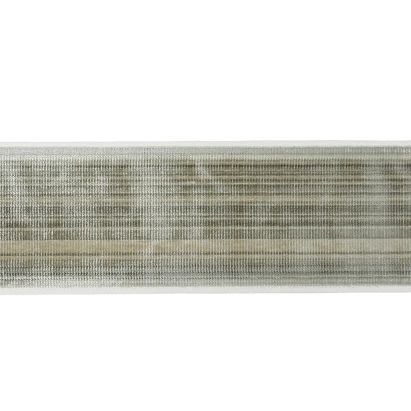 Ruban de velours large Gaspard, Gris anthracite