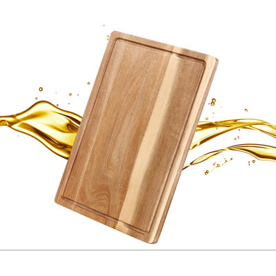 Grande planche à découper en bois 18 po 1 po d'épaisseur