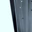 Rideau perforé 2 pièces Hollow Starry Moon Star gris foncé-1661069391
