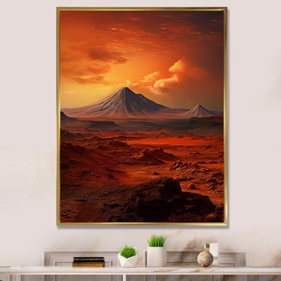 «Volcano Volcanic Vista II», reproduction sur toile