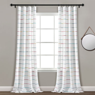 Reyna Semi Sheer Curtain Pair