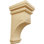 Support en bois / corbeau H 14 po x l 7 po x P 7,75 po
