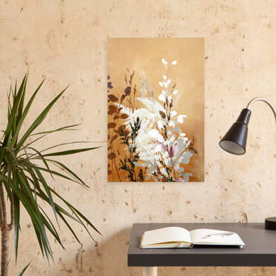 Feuilles lumineuses 5, art contemporain abstrait