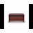 Bowfront Executive Desk 60", Red finish