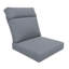 Coussin d'extérieur 24,5 x 27 po pour chaise à dossier haut, coussin de remplacement épais de 6 po, ensemble de coussins de chaise Adirondack-847774663-847774716