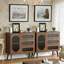Buffet décoratif avec 3 tiroirs