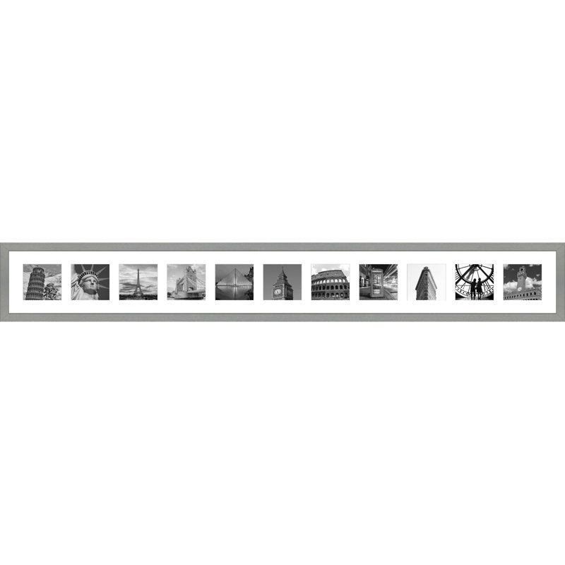 Kyleerae Collage Picture Frame, Light Grey