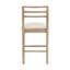 Tabouret de comptoir avec dossier échelle (ensemble de 2)-294519662