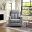 Fauteuil inclinable chauffant de massage l 33,1 po-139613197