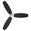 Ventilateur de plafond intelligent 60 pouces avec lumière DEL, télécommande, fonctionne avec l'assistant Google et Amazon Alexa, raccourci Siri