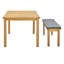 Ensemble de table et banc d'extérieur Syracuse