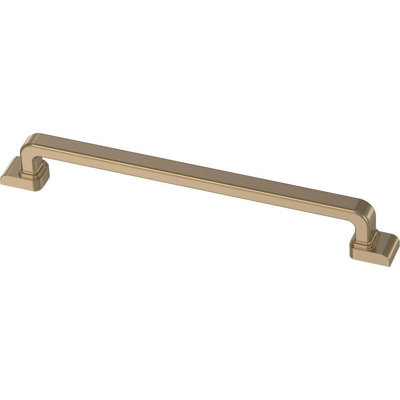 (Paquet de 5) Poignée 5 1/2 po Art Deco Streamline Bronze