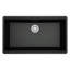 Évier de cuisine à simple cuve encastrable 32-1 / 2 po x 19-1 / 4 po Karran Quartz-62374436