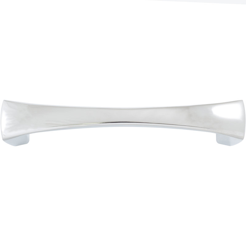 Poignée en arc 3 3/4 po Curtiss, Chrome poli