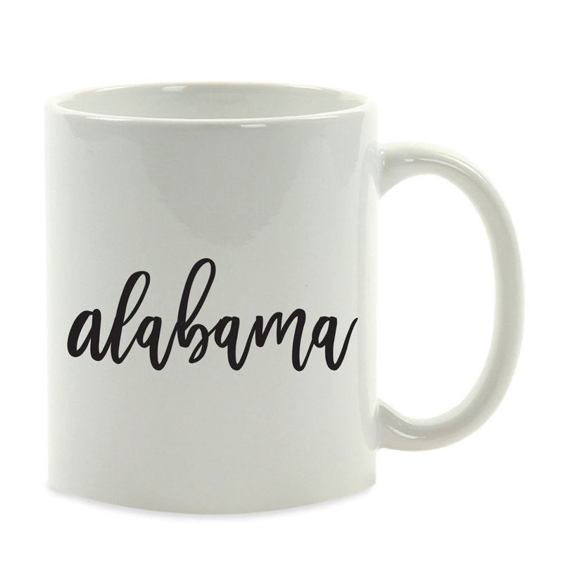 Ceramic Coffee Mug, Alabama