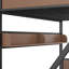Lit superposé grand sur très grand avec tablettes de rangement et lumières, lit superposé en métal pour adultes et adolescents, structure silencieuse et peu encombrante, aucun sommier nécessaire, noir-1122750531
