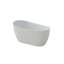 Baignoire autoportante à surface solide de 51 po Fslefay
